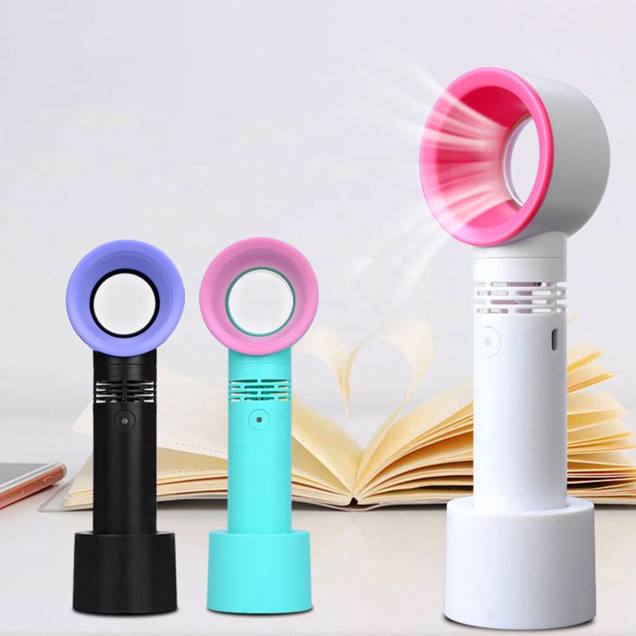 Trendy KIPAS ANGIN korea tanpa baling  BLADELESS fan MINI HANDHELD Zero9  BUKAN DYSON  leafless kipa