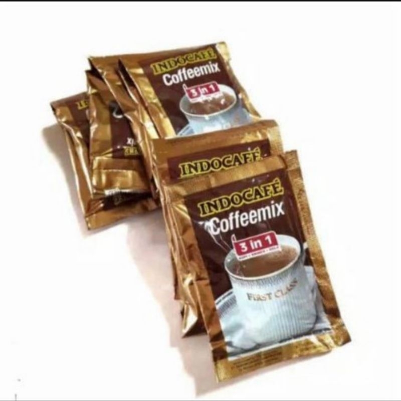 

Indocafe mix kopi instan renceng