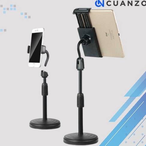 Stand Holder Bracket Smartphone  Phone Holder Penyangga Dudukan Sandaran Hp Di Meja Buat Nonton Reka