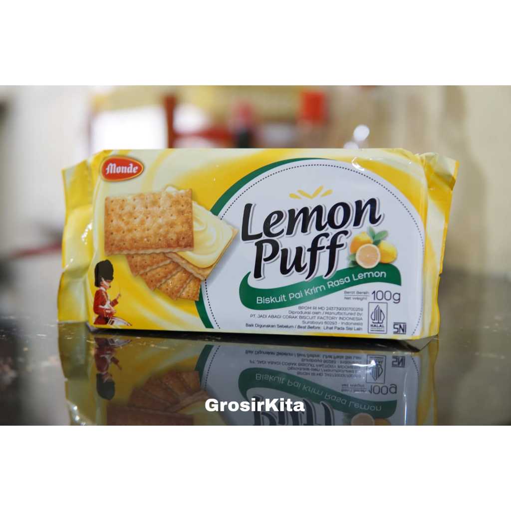 

MONDE LEMON PUFF BISCUITS 100 G