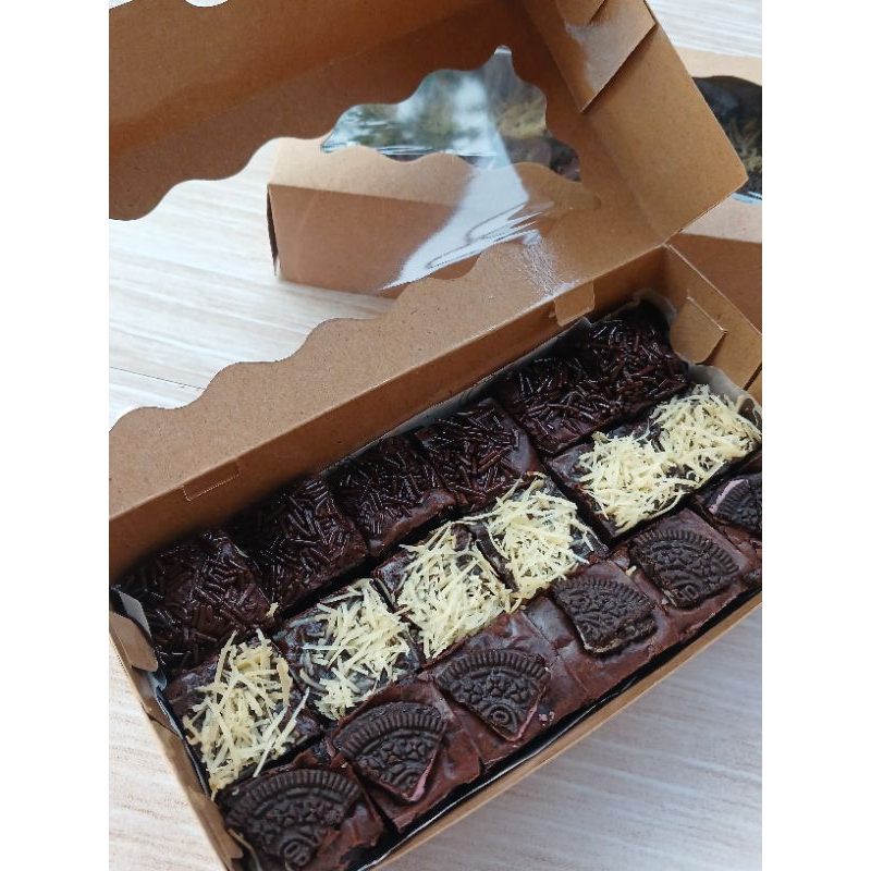 

Fudgy brownies medium sekat