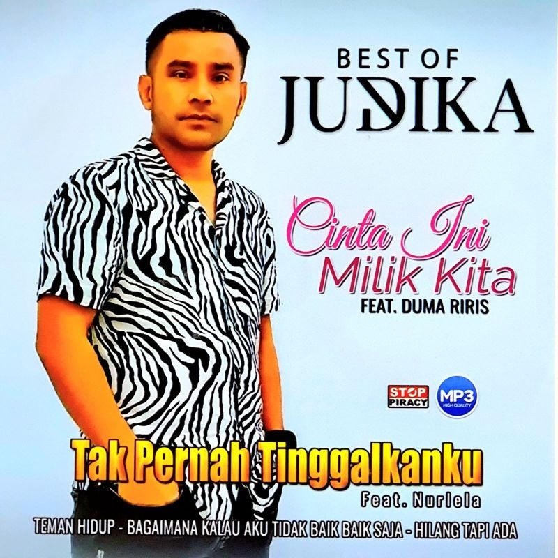 KASET CD MP3 LAGU JUDIKA LENGKAP FULL ALBUM-KASET MP3 LAGU POP INDONESIA TERLARIS-KASET MOBIL LAGU P