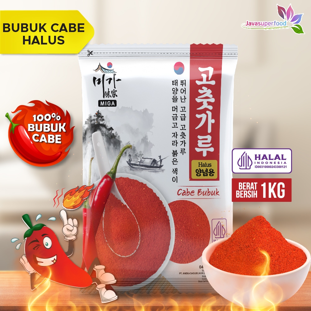 

Bubuk Cabe Miga / Chilli Powder Korea 1Kg