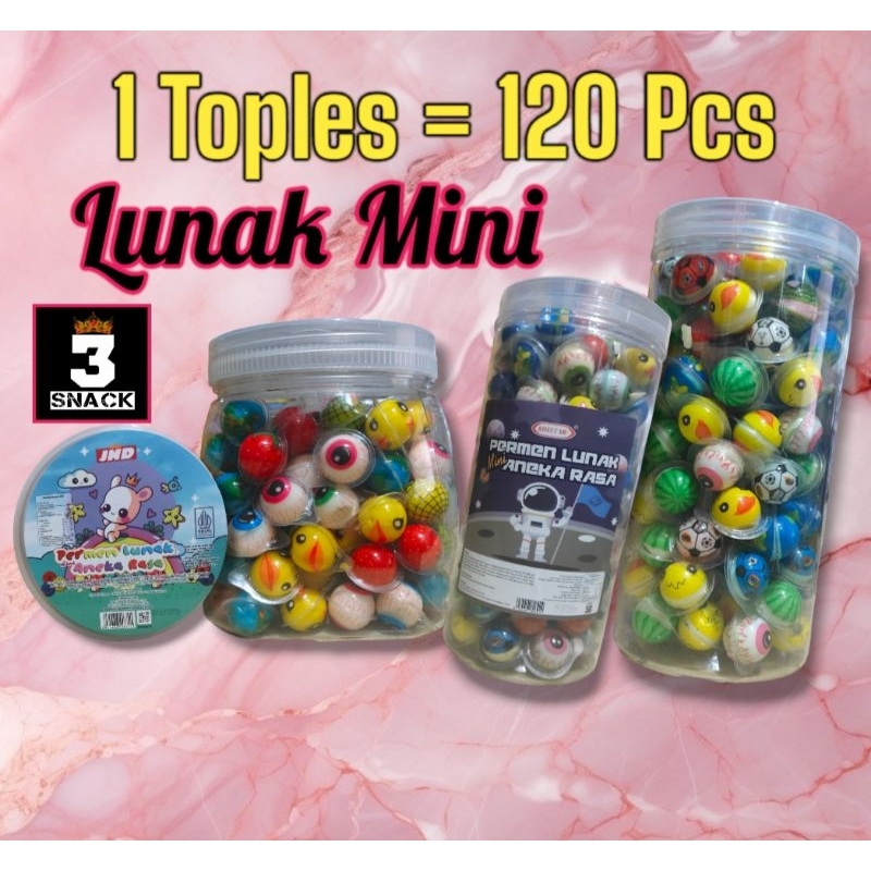 

Permen Lunak Mini 1 Toples