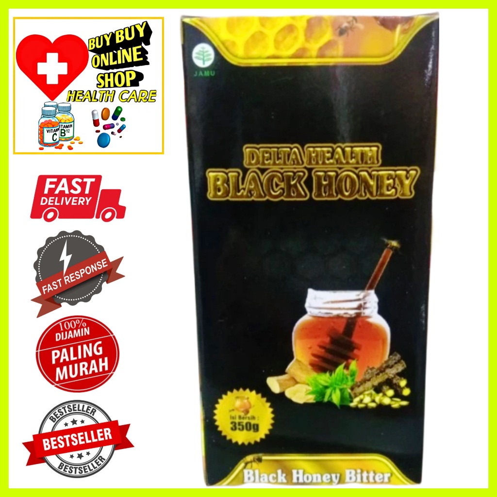 

Delta Healtrh BLACK HONEY Madu hitam isi 350 gr