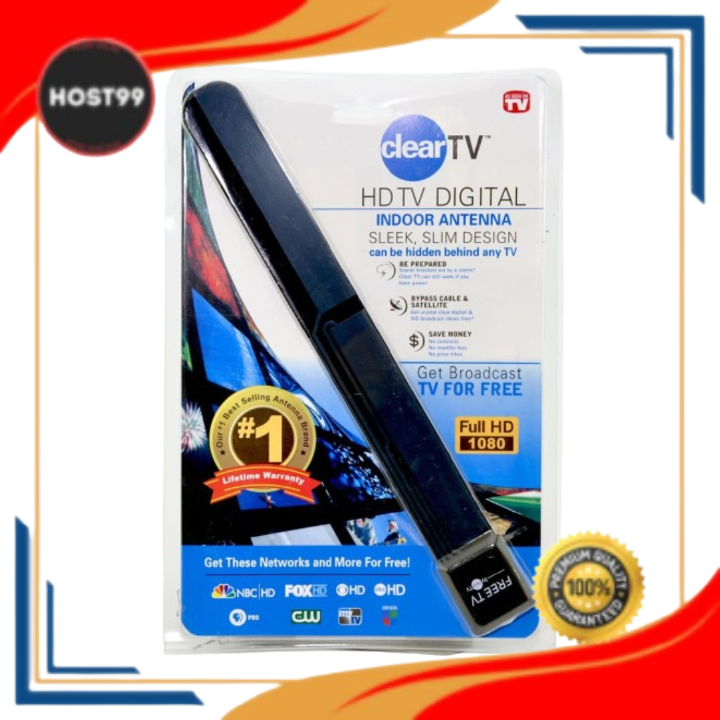 DH - CLEAR TV INDOOR ANTENA - ANTENA DALAM RUANGAN DIGITAL