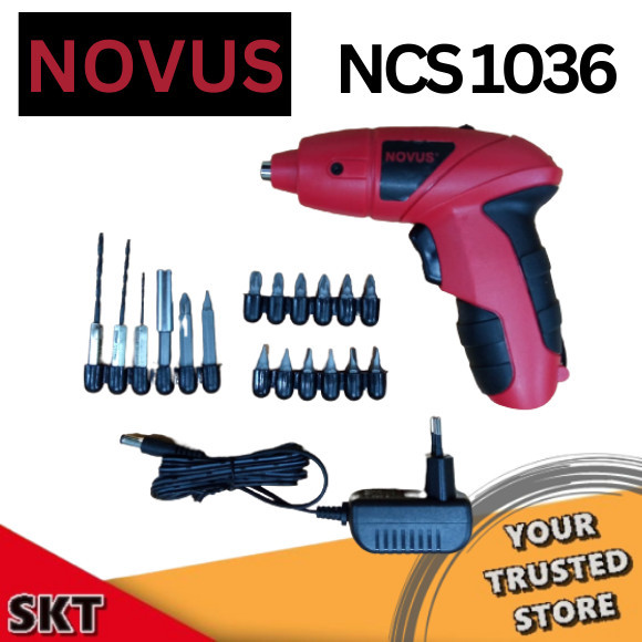 NOVUS NCS 1036 BOR BATERY BATTERY LITHIUM TAHAN LAMA -  BOR TANPA KABEL