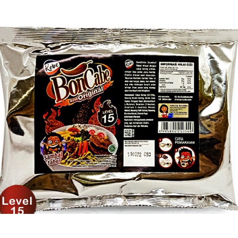 

Boncabe level 15 250gr/230gr reffill BON CABE