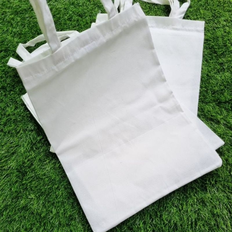 Tas blacu / totebag putih polos  / tote bag lukis