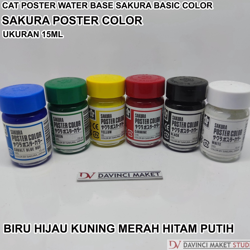 

KODE T37E Sakura Poster Color Cat Poster Waterbase 15ml 3ml