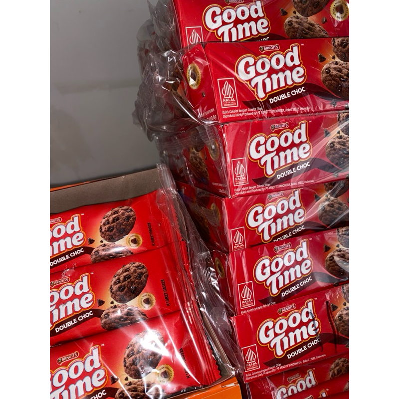 

GOODTIME MINI DOUBLE COKELAT - ISI 12pcs