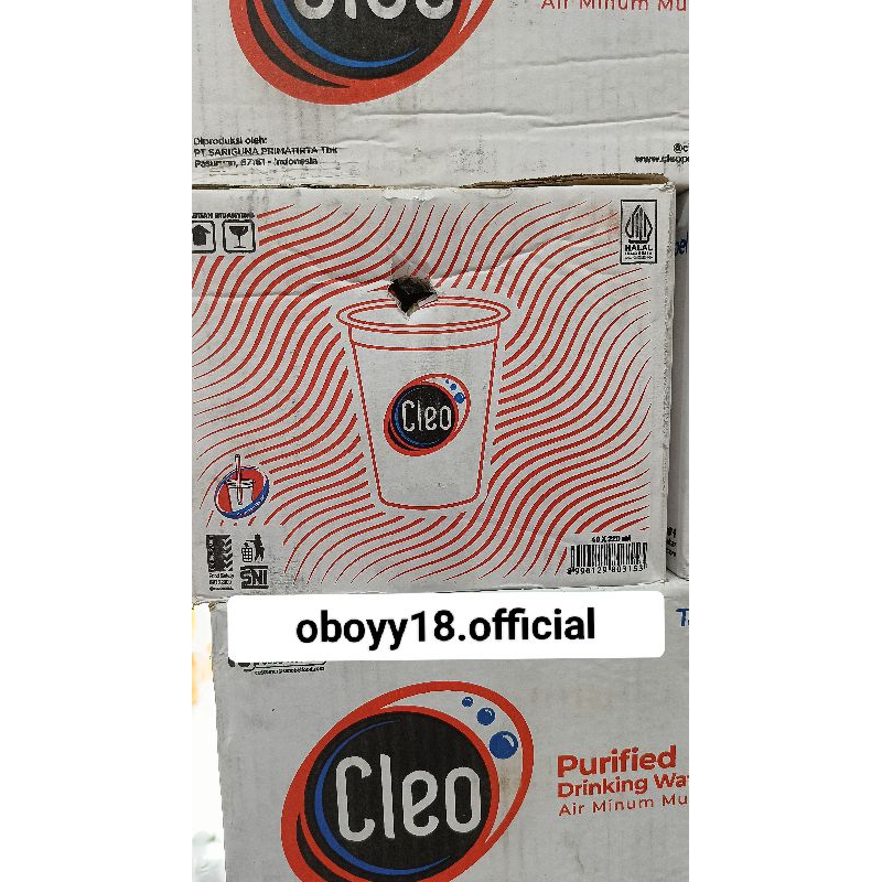 

Cleo 220ml gelas cup