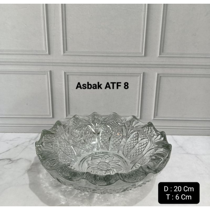 ASBAK ATF 8/ ASBAK ROKOK KACA BESAR