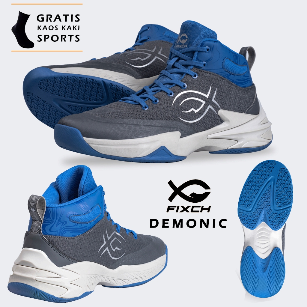 Fixch Demonic Sepatu Voli Basket Fixch Demonic Original Terbaru