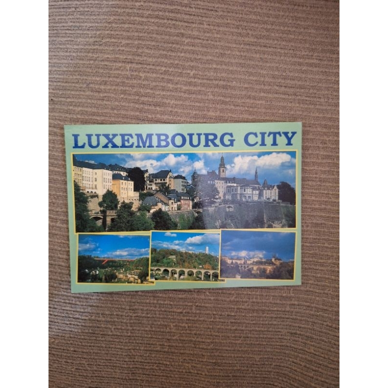 

kartu pos luxembourg/luxembourg postcard