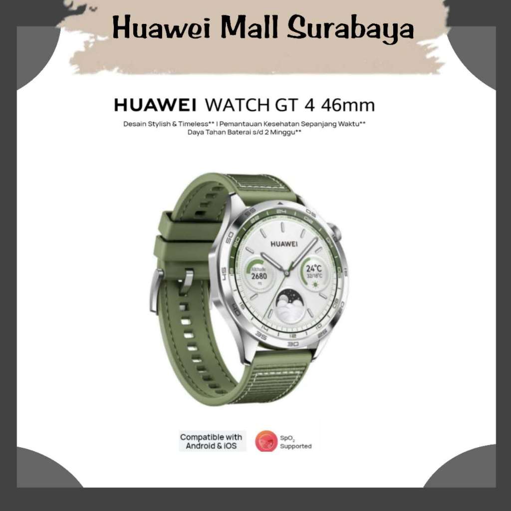 HUAWEI GT4 46MM GREEN (DISPLAY SET)