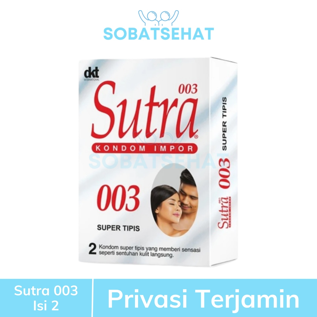 Kondom Super Tipis Sutra 003 Isi 2