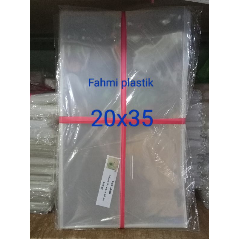 

opp20x35plastikkaca/bungkussouvenir