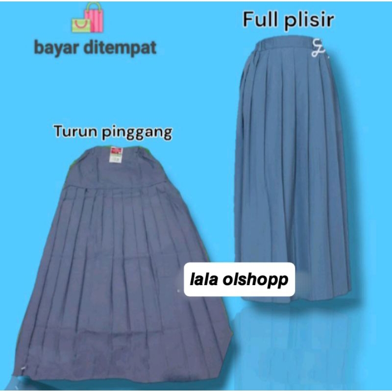 Seragam Sekolah Rok SMA/SMK ABU ABU