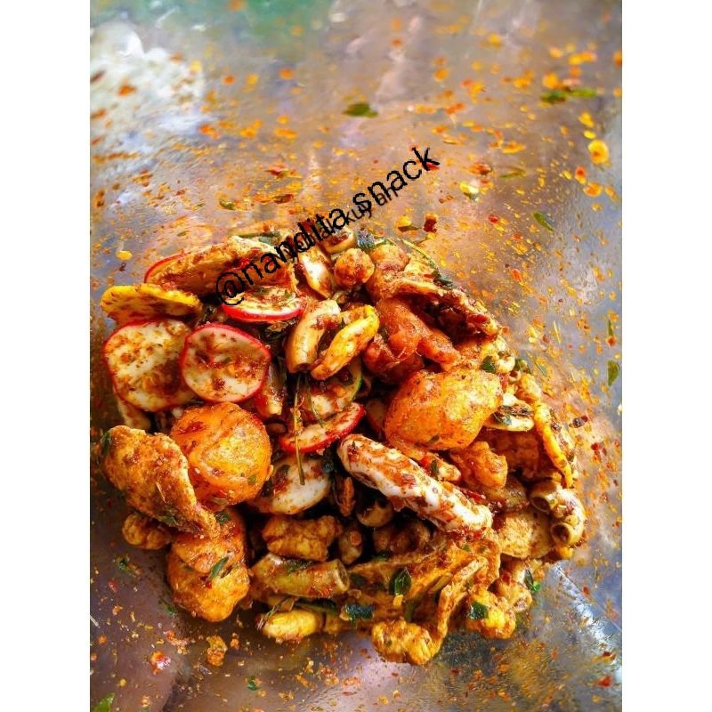 

SEBLAK CAMPUR/MIX ANEKA SEBLAK BUMBU CIKRUH PEDAS DAUN JERUK 500 GRAM