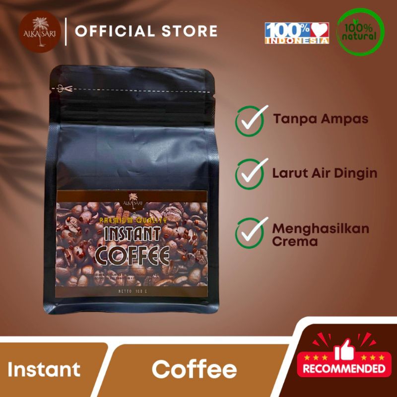 

Kopi Bubuk Serbuk Instant Coffee Premium 200g