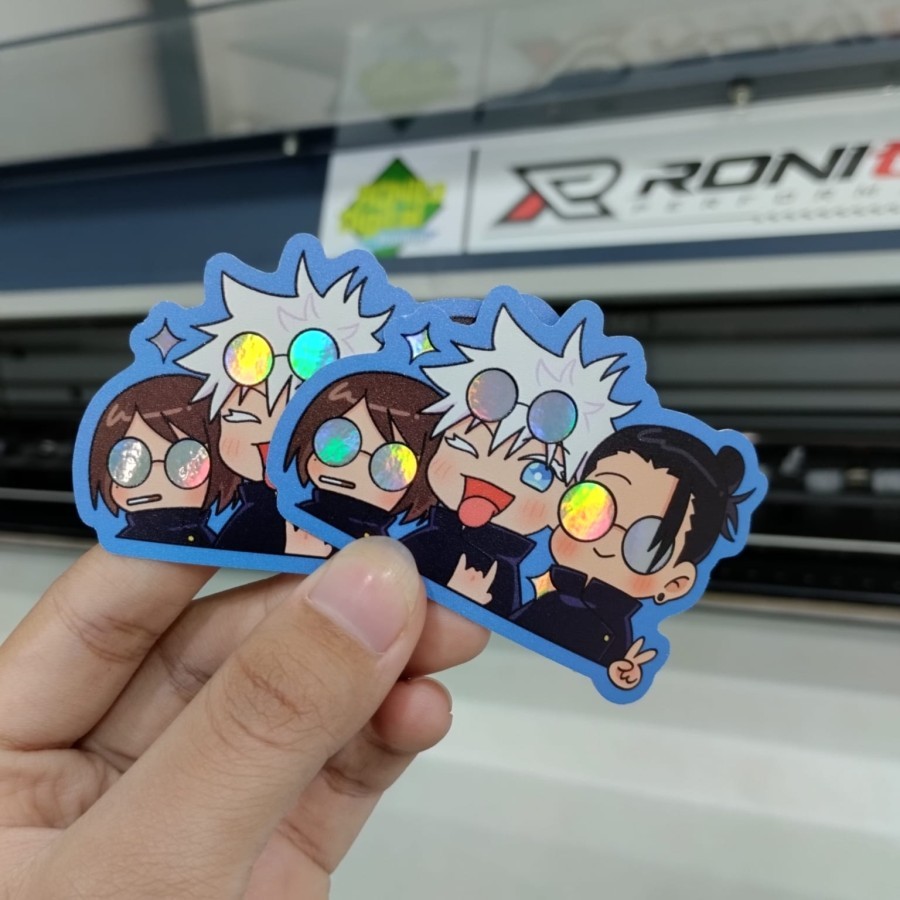 

Cetak Stiker DIECUT UV Super Hires Dengan Tinta Putih di Aneka Bahan Vinyl Ukuran 1/2m (2 lembar 45x60cm ) - Bisa Doff atau Gloss Hasil Stikernya