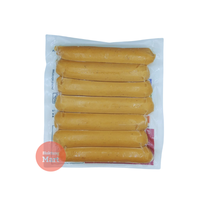 

RB Kimbo Bratwurst Sausage 450gr Sosis Sapi Ayam isi 6batang +1