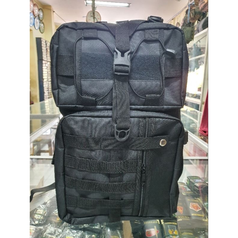 tas libanon V2 Hitam polos | tas sekolah | tas anak | tas sekolah | tas untuk sekolah