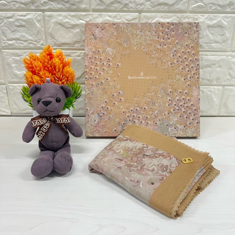 Pl BS Buttonscarves Ederra 2.0 Curry