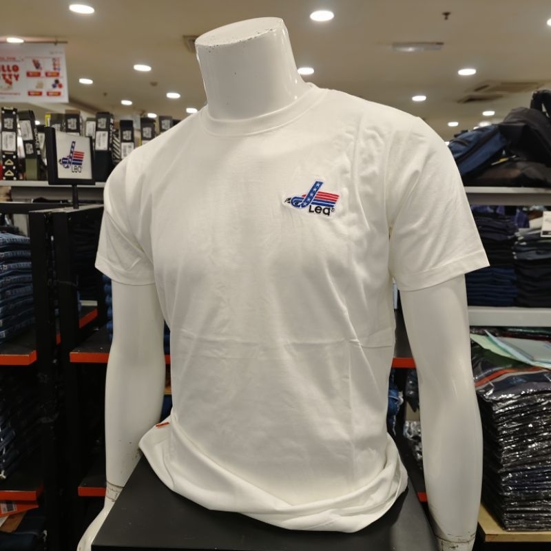 LEA JEANS KAOS TSHIRT LENGAN PENDEK 231.02.GA.00 BROKEN WHITE