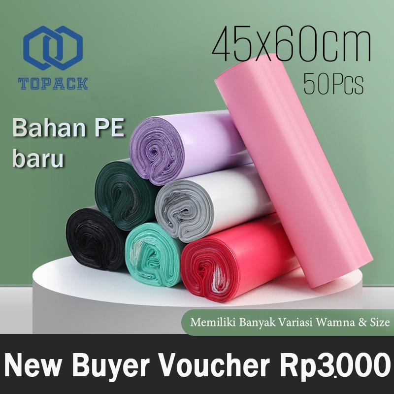 

polymailer 45x60 plastik packing 50PCS Glossy polymailer motif Bahan PE baru