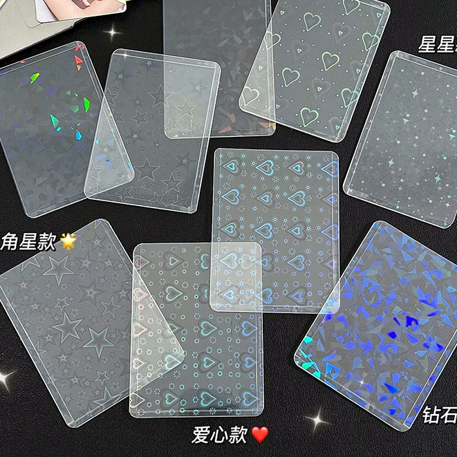 

Sleeve Card Holder Laser Flash & Transparent ST21