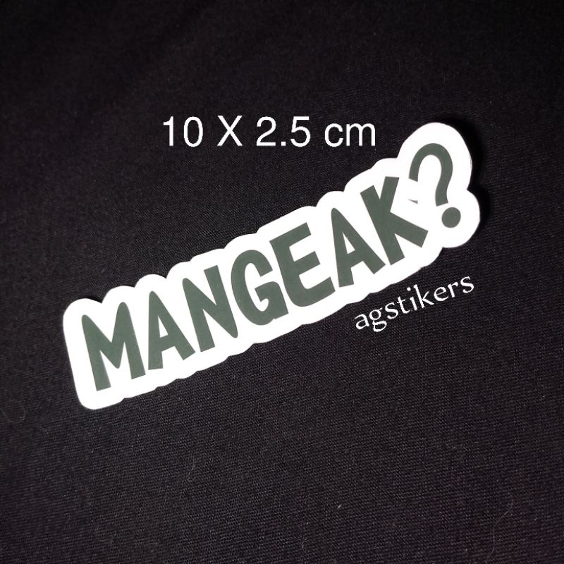 

Stiker Mangeak
