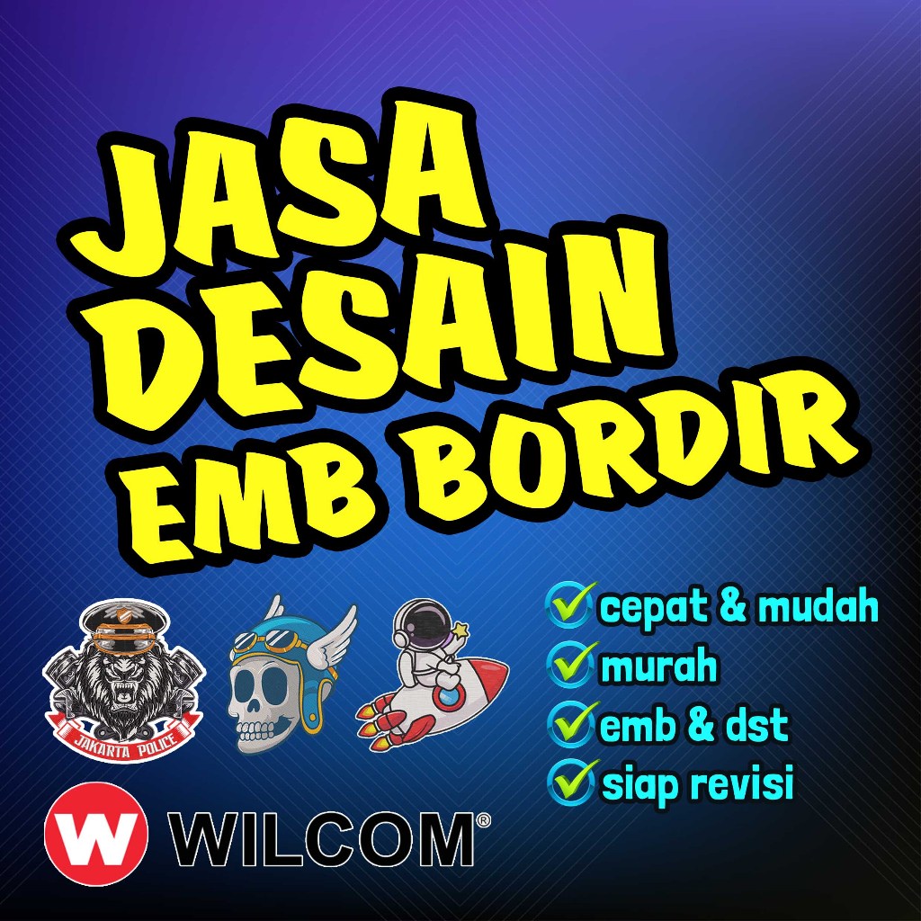 JASA DESAIN EMB BORDIR KOMPUTER