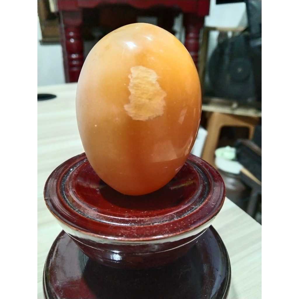 Batu Akik Bentuk Telur Kuno Jadul Antik