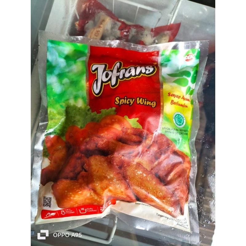 

Jofrans Spicy Wing 500 gr