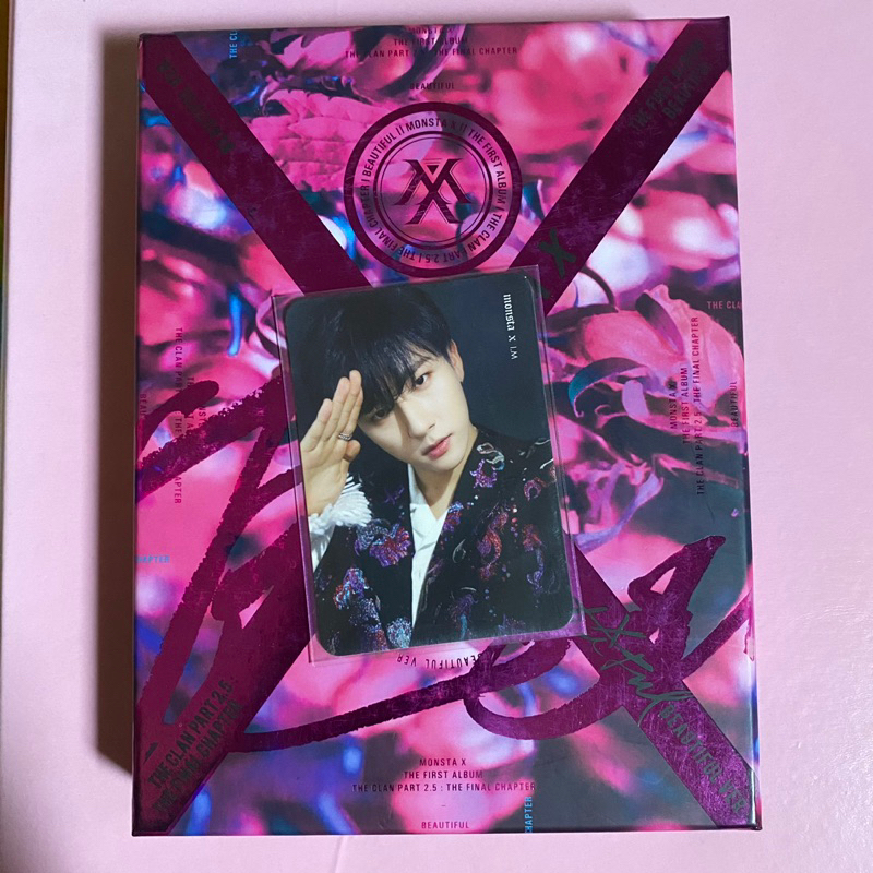 photocard album beautiful the dreaming changkyun i.m monsta x xiesta overdrive bene