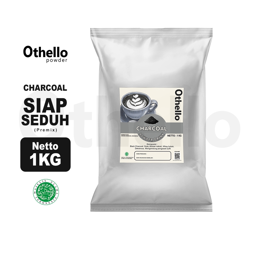 

Othello Powder Drink Bubuk Minuman Rasa Charcoal 1kg Serbuk Manis Premium Enak Kekinian