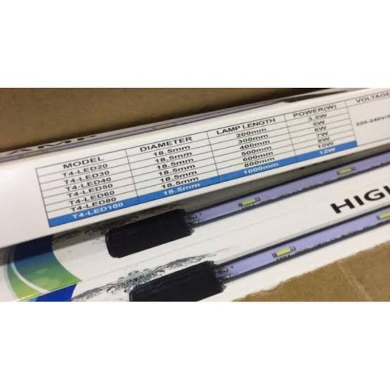 lampu aquarium sakkai pro T4 LED 60