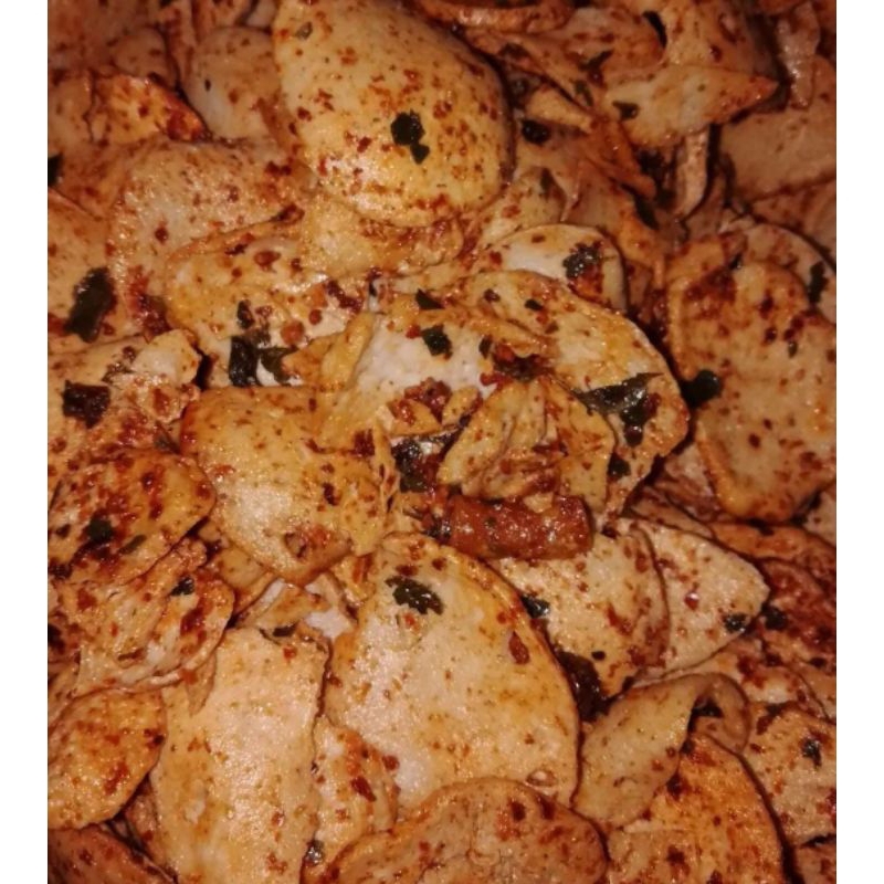 

Basreng pedas daun jeruk 500 gr