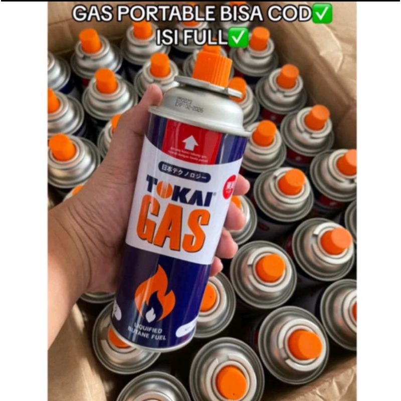 Gas portable/Gas kaleng/Gas kompor Portable MURAH