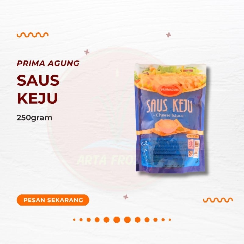 

saus keju prima agung 250 gram