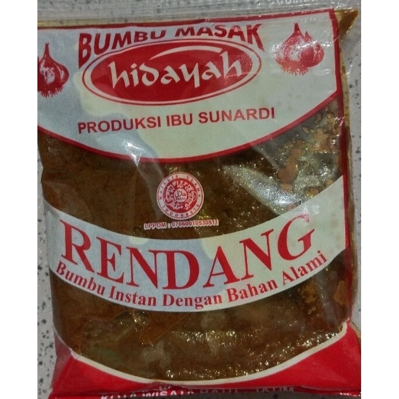 

BUMBU RENDANG INSTAN / BUMBU RENDANG ENAK MURAH/RENDANG JATIM