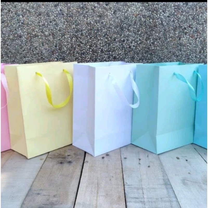 

0Cute Paperbag Pastel Uk. 19 x 10 x 23,5