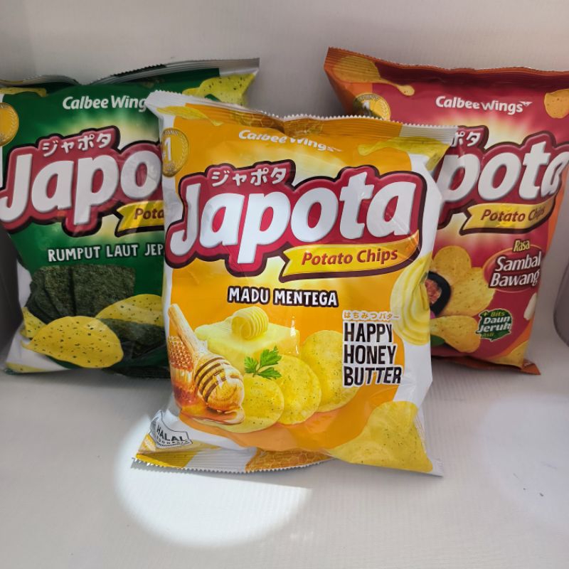 

japota snack kentang / japota honey