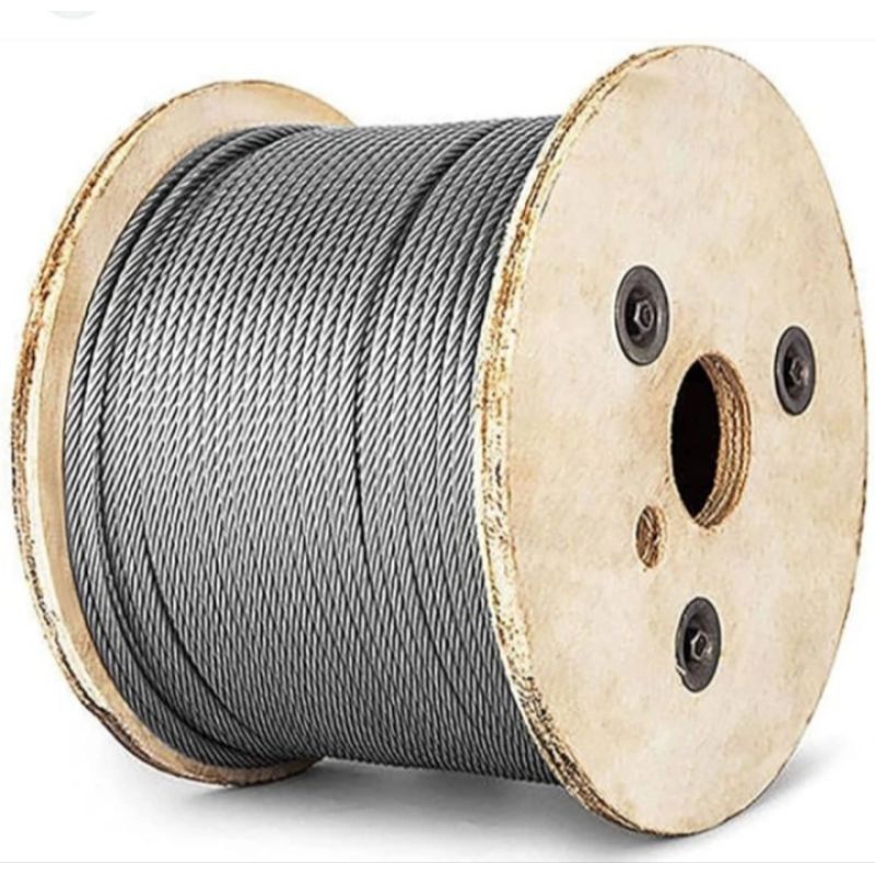Wire Rope kawat seling baja 35xK7 WSC Gal.v diameter 14mm