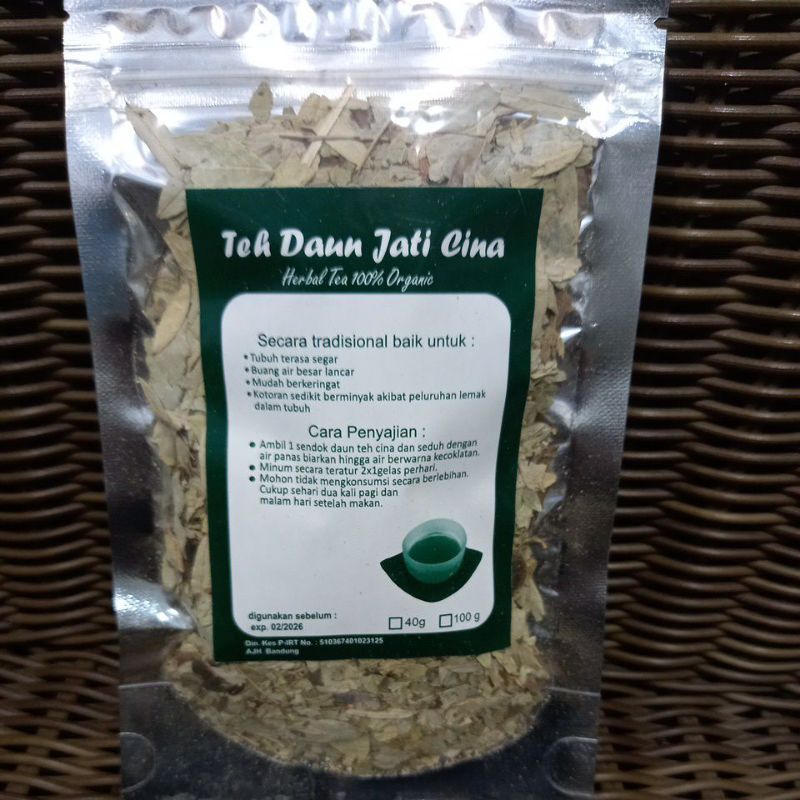 

TEH JATI CINA / TEH DAUN JATI CINA / HERBAL PELANGSING / PERONTOK LEMAK 100% HERBAL ALAMI