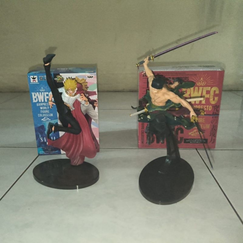 Bwfc original Zoro dan sanji banpresto Bandai lengkap bib