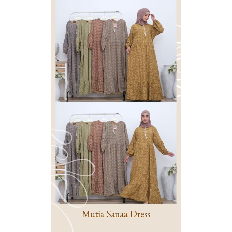 GAMIS ABAYA SANAA SERIES BY AYUNABELLA / GAMIS BATIK RAYON PRINTING PREMIUM / ABAYA BATIK RAYON PRIN