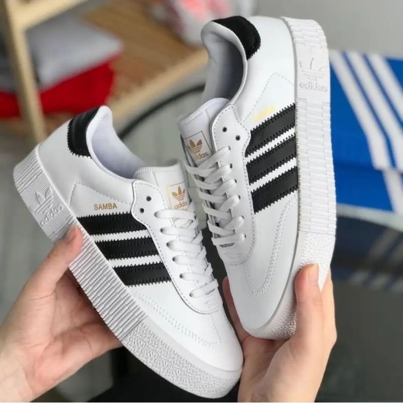 ADIDAS SAMBA ROSE WHITE BLACK